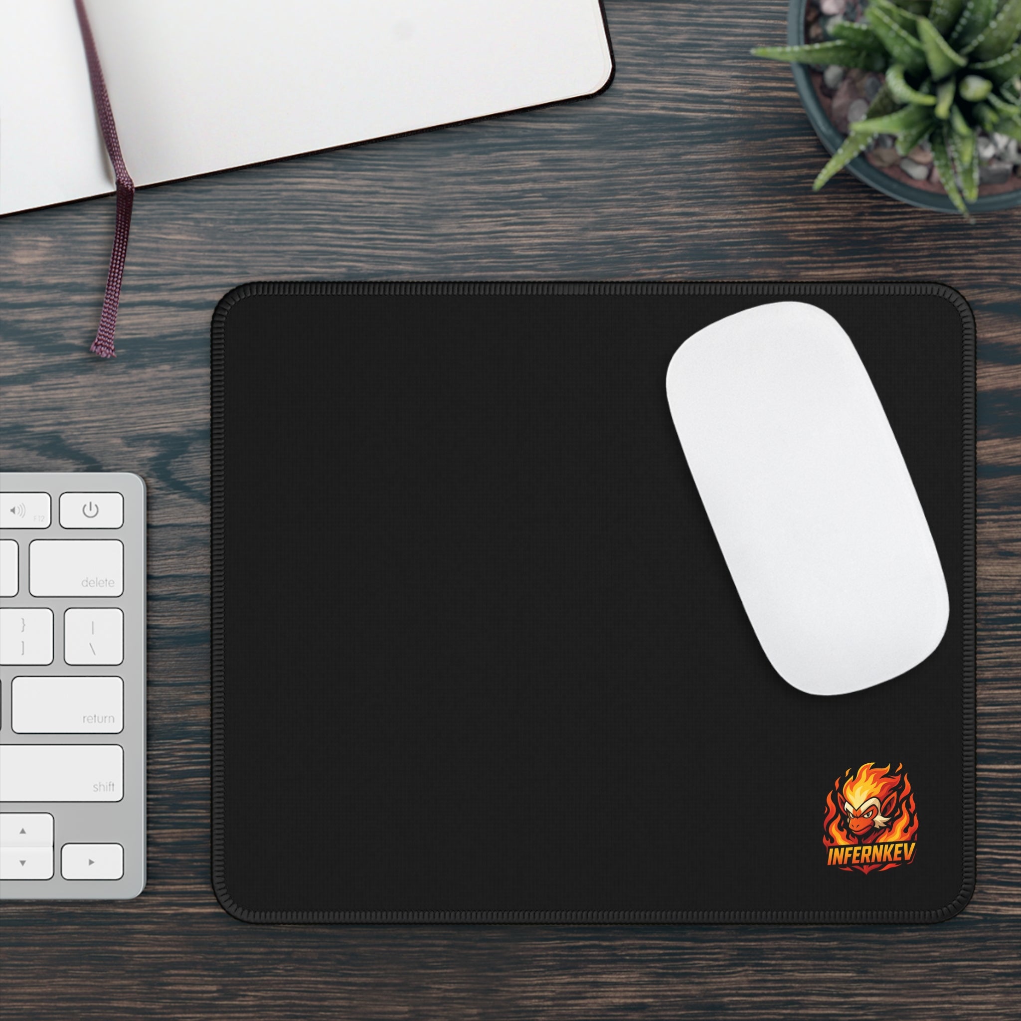 'INFERNKEV' Logo Gaming Mouse Pad